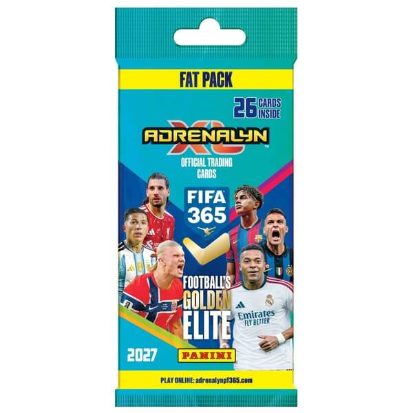 Panini FIFA 365 2026/2027 Adrenalyn XL Fatpack - fotbalové karty 