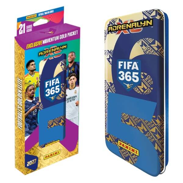 Panini FIFA 365 2026/2027 Adrenalyn XL plechová krabička Pencil Tin - fotbalové karty 