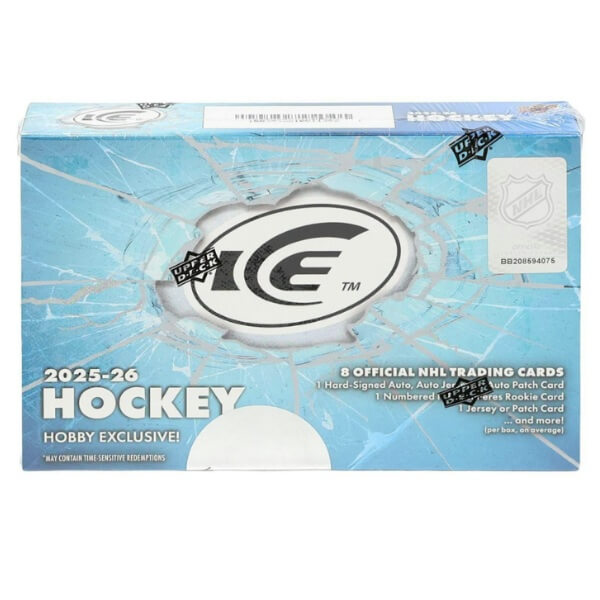 2025-2026 Upper Deck Ice Hockey Hobby Box - hokejové karty NHL