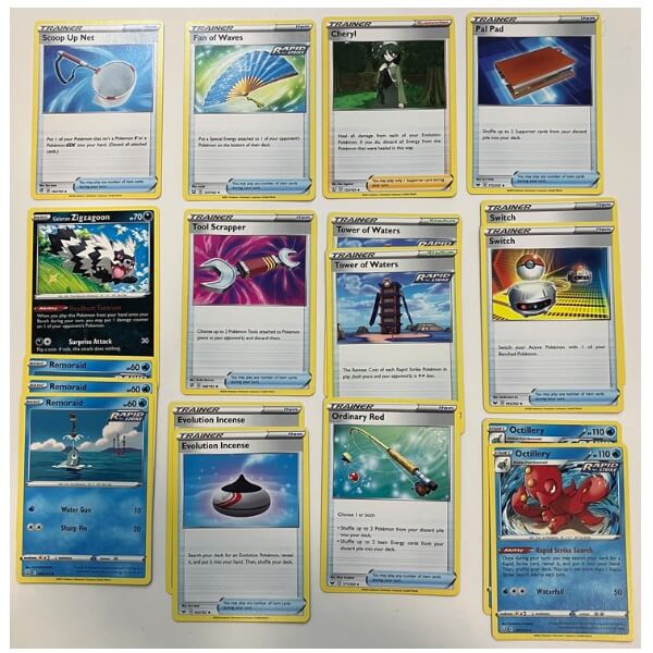 Základ balíčku Pokémon z League Battle Decku Rapid Strike Urshifu VMAX