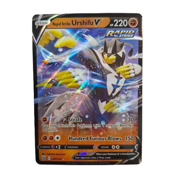 Pokémon karta Urshifu V z League Battle Decku