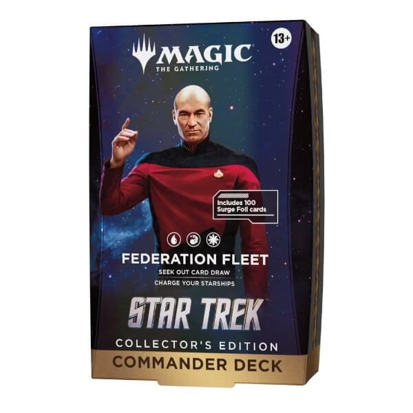 Magic The Gathering Star Trek Commander Deck Collectors Edition - Federation Fleet