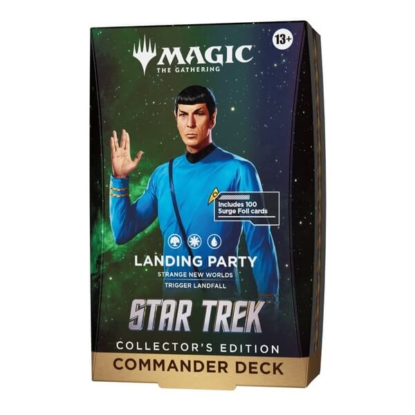 Magic The Gathering Star Trek Commander Deck Collectors Edition - Landing Party