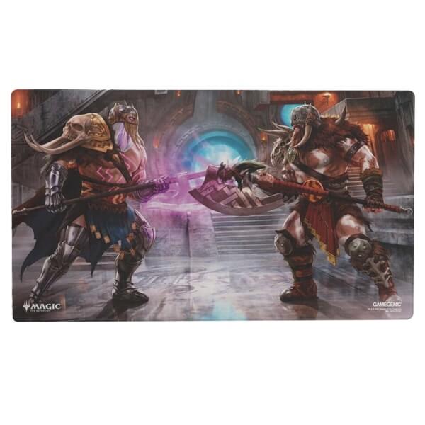 Herní podložka Shiny Playmat Magic: The Gathering Reality Fracture - Garruk of the Veil a Garruk Uncursed 