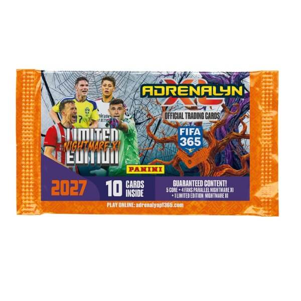 Panini FIFA 365 2026/2027 Adrenalyn XL Nightmare XI Balíček - fotbalové karty 
