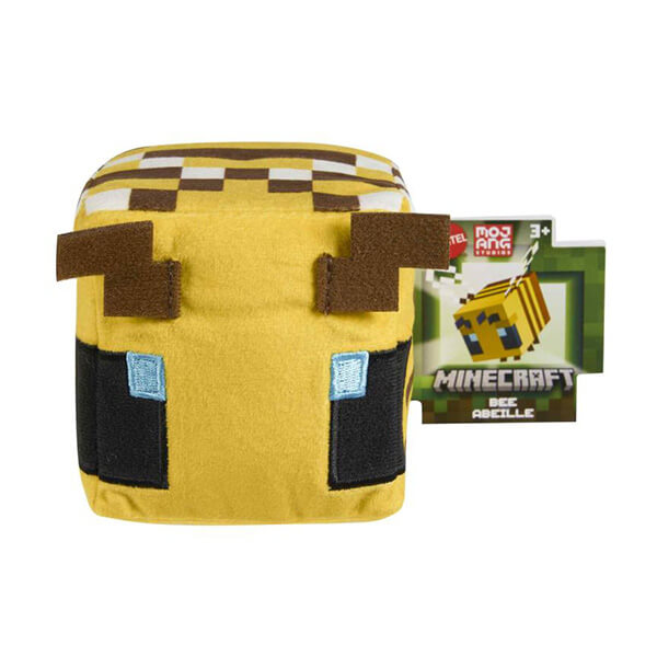 Minecraft plyšák kostka - Včela - 7,5 cm