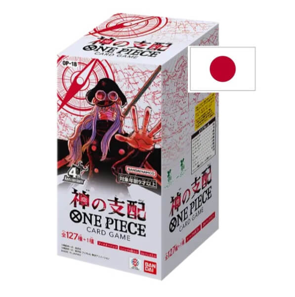 One Piece TCG - The Dominance of God Booster Box (OP-18) - japonský