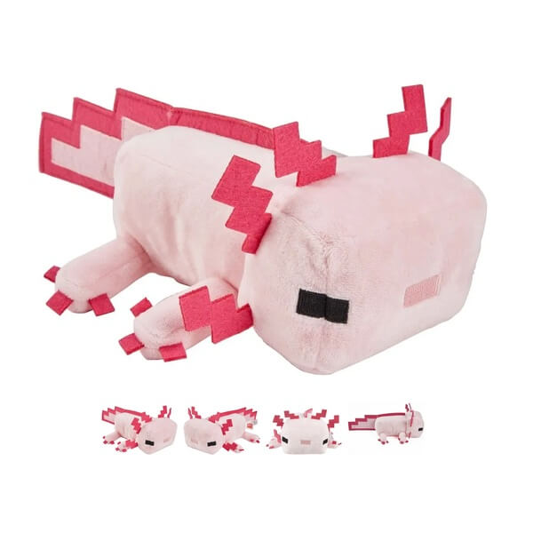 Minecraft plyšák Axolotl - 25 cm