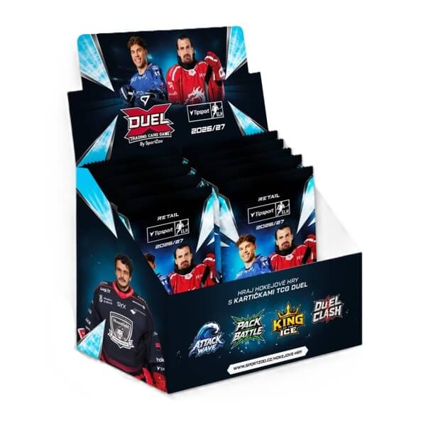 Hokejové karty Tipsport ELH 2026/2027 TCG Duel Retail Box