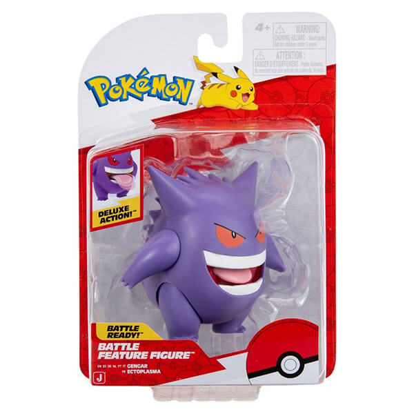 Pokémon akční figurka Gengar 11 cm (pohyblivá)