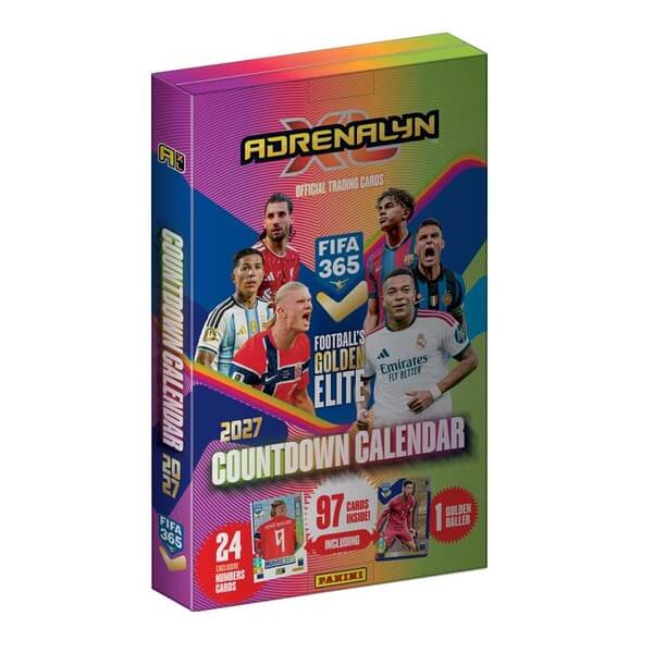 Panini FIFA 365 2026/2027 Adrenalyn XL Adventní kalendář - fotbalové karty 