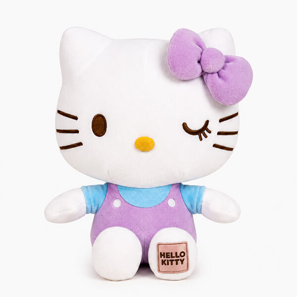 Hello Kitty plyšák - fialová classic - 25 cm