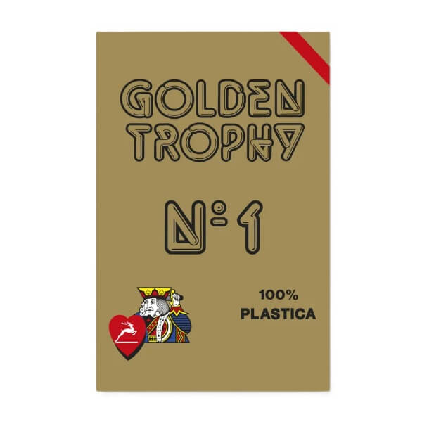 Plastové hrací karty Modiano Golden Trophy Bridge