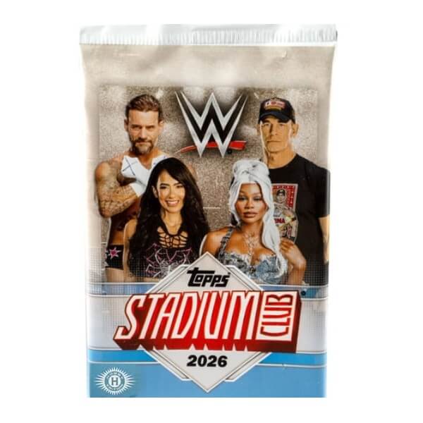 2026 Topps Stadium Club WWE Wrestling Hobby Balíček