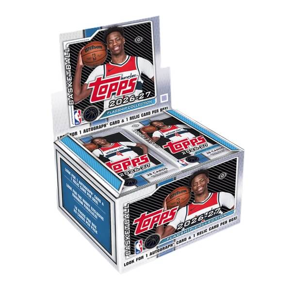 2026-2027 Topps Flagship Basketball Hobby Jumbo Box - karty NBA