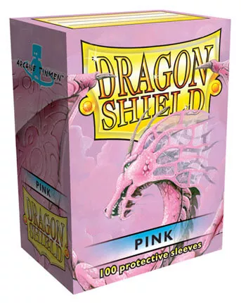 Obaly na karty Dragon Shield Protector - Pink - 100ks