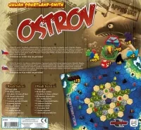 Desková hra Ostrov v češtině - zadní strana krabice