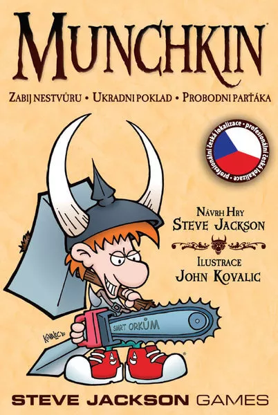 Desková karetní hra Munchkin v češtině