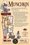 Desková karetní hra Munchkin v češtině - zadní strana krabice