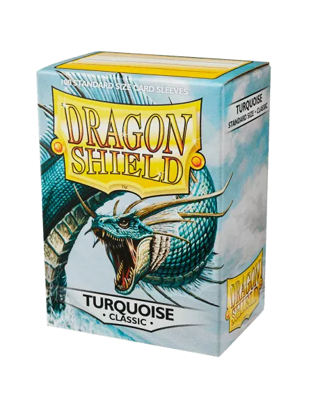 Obaly na karty Dragon Shield Protector - Turquoise - 100ks