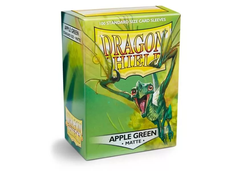 Obaly na karty Dragon Shield Protector - Matte Apple Green - 100ks