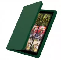Album Ultimate Guard 12-Pocket QuadRow ZipFolio XenoSkin Green