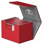 Krabička Ultimate Guard SideWinder 100+ Standard Size XenoSkin Red - pohled dovnitř krabičky