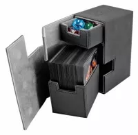 Krabička Ultimate Guard Flip´n´Tray Deck Case 80+ Standard Size XenoSkin Black - obsah krabičky 1