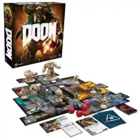 Doom: desková hra - obsah balení