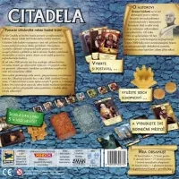 Citadela Deluxe - zadní strana krabice