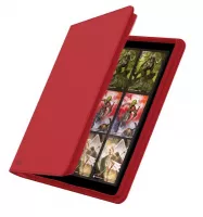 Album Ultimate Guard 12-Pocket QuadRow ZipFolio XenoSkin Red - červené