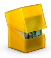 Krabička Ultimate Guard Boulder Deck Case 100+ Standard Amber - pootevřena