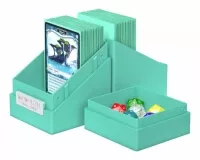 Krabička Ultimate Guard Monolith Deck Case 100+ Standard Turquoise - rozložená