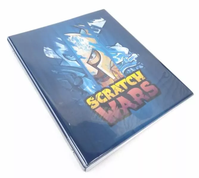 Scratch Wars sběratelské album A4