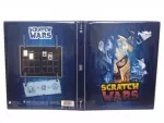 Scratch Wars sběratelské album A4 - rozevřené album