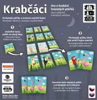 Krabčáci - zadní strana krabice