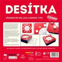 Desítka Česko - zadní strana krabice