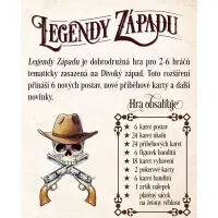 Legendy Západu: rozšíření 1 – Hrst novinek - zadní strana krabice