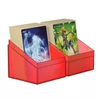 Krabička Ultimate Guard Boulder Deck Case 100+ Standard Ruby - rozložená