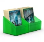Krabička Ultimate Guard Boulder Deck Case 100+ Standard Emerald - rozložená