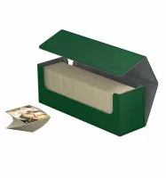 Krabice na sběratelské karty Ultimate Guard Arkhive 400+ Standard Size XenoSkin Green (karty v karbičce jsou pouze ilustrační)