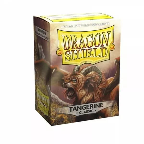 Obaly na karty Dragon Shield Protector - Tangerine - 100 ks