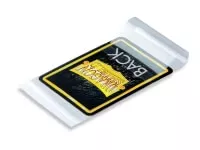 Obaly na karty Dragon Shield - Perfect Fit Sealable Clear - 100 ks - vkládání karty do obalu