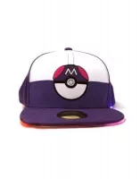 Kšiltovka Pokémon Led Lighted Luminous Embroidery Patch Snapback - červené podsvícení kšiltovky