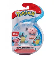 Pokémon Battle Figures Snubbull, Squirtle 