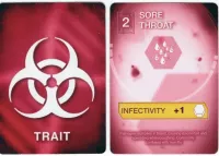 Desková hra Plague Inc: The Board Game - herní karty 1