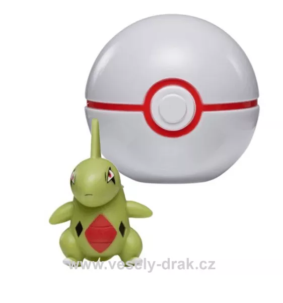 Pokémon Clip and Go Premier Ball - figurka Larvitar