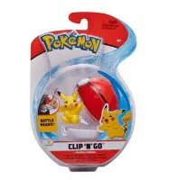 Pokémon figurka Pikachu s Pokéballem Clip and Go