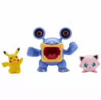 Pokémon Battle Figure Set Loudred, Pikachu a Jigglypuff - figurky