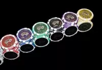 Poker set 500 ks žetonů Black Edition Ocean 5-1000 - žetony